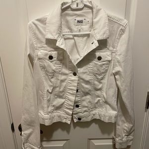 Paige Denim White Jacket